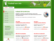 Tablet Screenshot of fussball-em-info.de